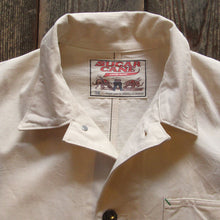 画像をギャラリービューアに読み込む, 【SUGAR CANE/シュガーケーン】FICTION ROMANCE 9oz. WHITE BOAT SAIL DRILL 1920's WORK COAT