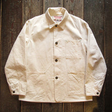 画像をギャラリービューアに読み込む, 【SUGAR CANE/シュガーケーン】FICTION ROMANCE 9oz. WHITE BOAT SAIL DRILL 1920's WORK COAT