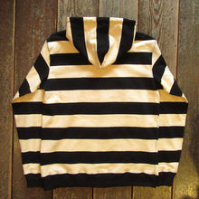 画像をギャラリービューアに読み込む, 【WESTRIDE/ウエストライド】HEAVY BORDER HOODIE BLK/CRM