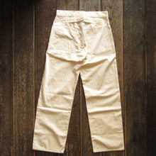 画像をギャラリービューアに読み込む, 【BUZZ RICKSON'S/バズリクソンズ】AVIATION ASSOCIATES TROUSERS, WORKING, WHITE TWILL