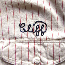 画像をギャラリービューアに読み込む, 【SUGAR CANE/シュガーケーン】COKE STRIPE WORK SHIRT with EMBROIDERED