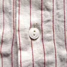 画像をギャラリービューアに読み込む, 【SUGAR CANE/シュガーケーン】COKE STRIPE WORK SHIRT with EMBROIDERED