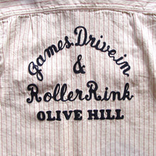 画像をギャラリービューアに読み込む, 【SUGAR CANE/シュガーケーン】COKE STRIPE WORK SHIRT with EMBROIDERED