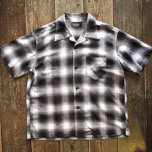 画像をギャラリービューアに読み込む, 【SUGAR CANE/シュガーケーン】RAYON OMBRE CHECK OPEN SHIRT