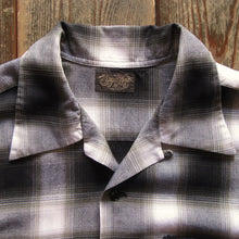画像をギャラリービューアに読み込む, 【SUGAR CANE/シュガーケーン】RAYON OMBRE CHECK OPEN SHIRT