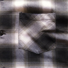 画像をギャラリービューアに読み込む, 【SUGAR CANE/シュガーケーン】RAYON OMBRE CHECK OPEN SHIRT