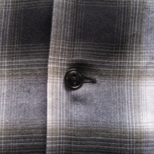 画像をギャラリービューアに読み込む, 【SUGAR CANE/シュガーケーン】RAYON OMBRE CHECK OPEN SHIRT