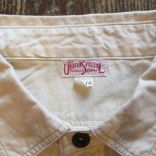 画像をギャラリービューアに読み込む, 【FREEWHEELERS/フリーホイーラーズ】“DIAMOND CRACKER” RAW WHITE CHAMBRAY