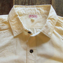 画像をギャラリービューアに読み込む, 【FREEWHEELERS/フリーホイーラーズ】“DIAMOND CRACKER” RAW WHITE CHAMBRAY