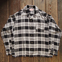 画像をギャラリービューアに読み込む, 【SUGAR CANE/シュガーケーン】RAYON DOBBY CHECK OPEN SHIRT