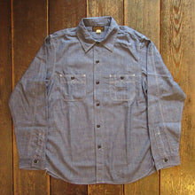 画像をギャラリービューアに読み込む, 【FREEWHEELERS/フリーホイーラーズ】 "Neal" SHIRT INDIGO CHAMBRAY