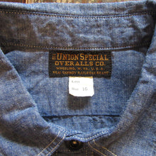 画像をギャラリービューアに読み込む, 【FREEWHEELERS/フリーホイーラーズ】 "Neal" SHIRT INDIGO CHAMBRAY