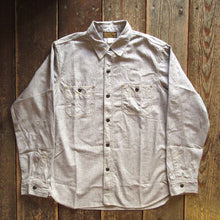画像をギャラリービューアに読み込む, 【FREEWHEELERS/フリーホイーラーズ】"Neal" SHIRT WHITE PEPPER CHAMBRAY