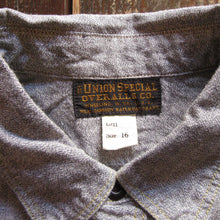 画像をギャラリービューアに読み込む, 【FREEWHEELERS/フリーホイーラーズ】"Neal" SHIRT WHITE PEPPER CHAMBRAY