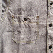 画像をギャラリービューアに読み込む, 【FREEWHEELERS/フリーホイーラーズ】“Neal” SHIRT WHITE PEPPER CHAMBRAY