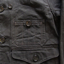 画像をギャラリービューアに読み込む, 【FREEWHEELERS/フリーホイーラーズ】“TIMBER CRUISER” COAT YARN-DYED BLACK