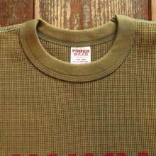 画像をギャラリービューアに読み込む, 【FREEWHEELERS/フリーホイーラーズ】“UNION OIL” CREW NECKED THERMAL LONG SLEEVE SHIRT OLIVE