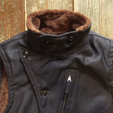 画像をギャラリービューアに読み込む, 【FREEWHEELERS/フリーホイーラーズ】WINTER AVIATORS' VEST DARK NAVY