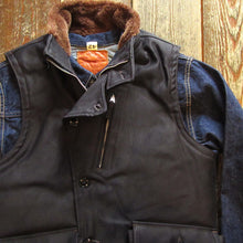 画像をギャラリービューアに読み込む, 【FREEWHEELERS/フリーホイーラーズ】WINTER AVIATORS' VEST DARK NAVY