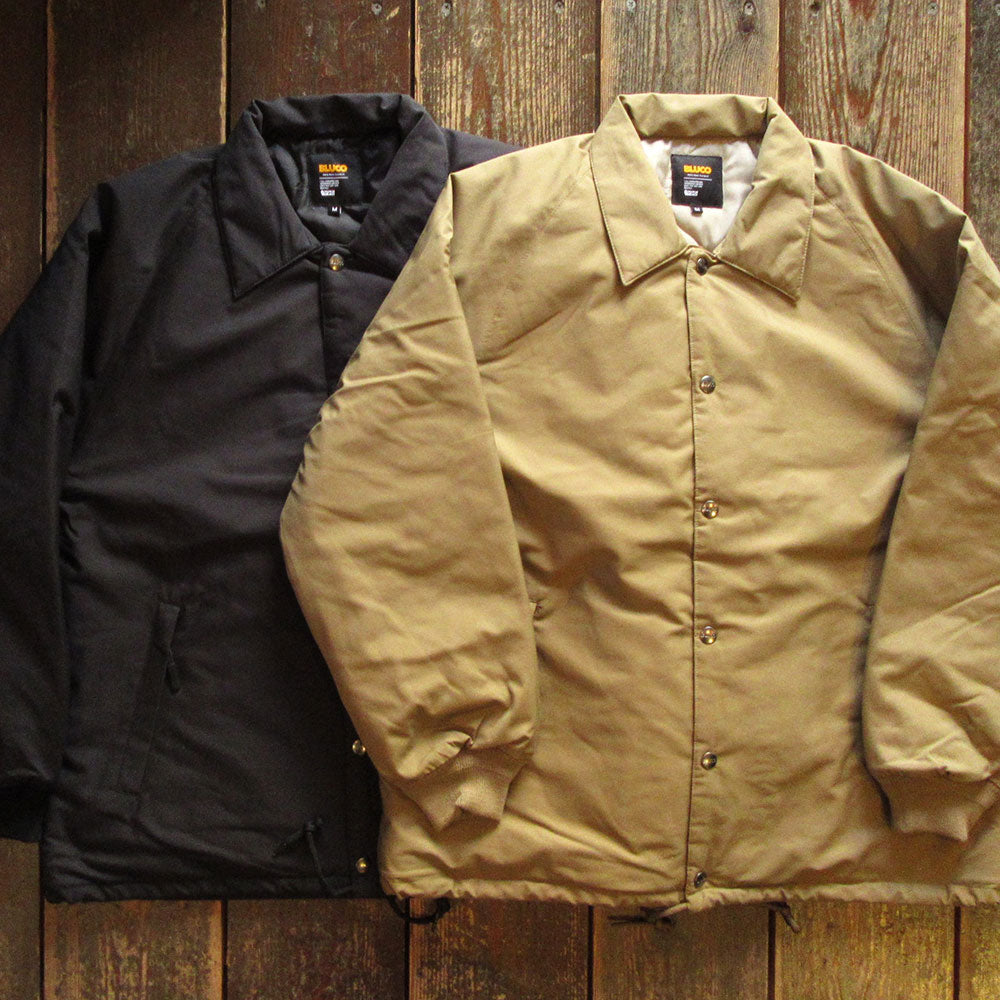 【BLUCO/ブルコ】T/C COACH JACKET -QUILTING LINING-