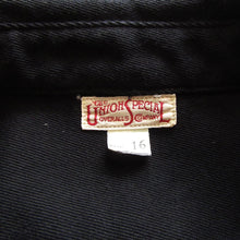 画像をギャラリービューアに読み込む, 【FREEWHEELERS/フリーホイーラーズ】“Gemsa” WORK SHIRT JET BLACK