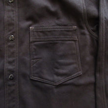画像をギャラリービューアに読み込む, 【FREEWHEELERS/フリーホイーラーズ】“Gemsa” WORK SHIRT JET BLACK