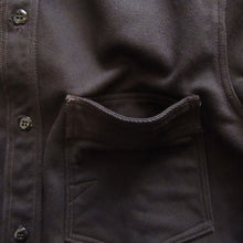 画像をギャラリービューアに読み込む, 【FREEWHEELERS/フリーホイーラーズ】“Gemsa” WORK SHIRT JET BLACK