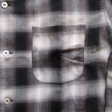 画像をギャラリービューアに読み込む, 【SUGAR CANE/シュガーケーン】RAYON OMBRE CHECK OPEN SHIRT