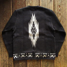 画像をギャラリービューアに読み込む, 【WESTRIDE/ウエストライド】NGT NATIVE CARDIGAN BLK