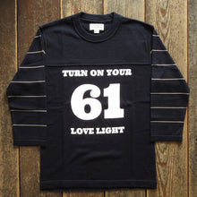 画像をギャラリービューアに読み込む, 【WESTRIDE/ウエストライド】61 FOOTBALL TEE NVY BORDER