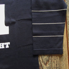 画像をギャラリービューアに読み込む, 【WESTRIDE/ウエストライド】61 FOOTBALL TEE NVY BORDER