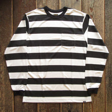画像をギャラリービューアに読み込む, 【WESTRIDE/ウエストライド】POWER DRY BORDER LONG TEE WHT/BLK