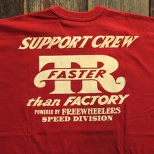 画像をギャラリービューアに読み込む, 【FREEWHEELERS/フリーホイーラーズ】“Throttle Racing” SUPPORT CREW T-SHIRTS