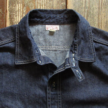 画像をギャラリービューアに読み込む, 【FREEWHEELERS/フリーホイーラーズ】“Blystone” MECHANIC SHIRT 8oz INDIGO DENIM