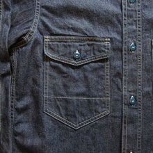 画像をギャラリービューアに読み込む, 【FREEWHEELERS/フリーホイーラーズ】“Blystone” MECHANIC SHIRT 8oz INDIGO DENIM