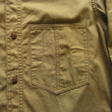 画像をギャラリービューアに読み込む, 【FREEWHEELERS/フリーホイーラーズ】“Blystone” MECHANIC SHIRT LIGHT KHAKI OLIVE