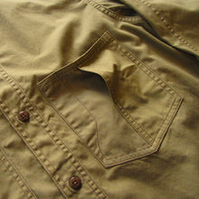 画像をギャラリービューアに読み込む, 【FREEWHEELERS/フリーホイーラーズ】“Blystone” MECHANIC SHIRT LIGHT KHAKI OLIVE