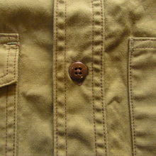 画像をギャラリービューアに読み込む, 【FREEWHEELERS/フリーホイーラーズ】“Blystone” MECHANIC SHIRT LIGHT KHAKI OLIVE