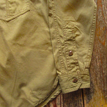 画像をギャラリービューアに読み込む, 【FREEWHEELERS/フリーホイーラーズ】“Blystone” MECHANIC SHIRT LIGHT KHAKI OLIVE