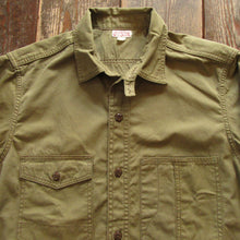 画像をギャラリービューアに読み込む, 【FREEWHEELERS/フリーホイーラーズ】“Blystone” MECHANIC SHIRT LIGHT KHAKI OLIVE