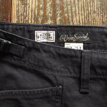 画像をギャラリービューアに読み込む, 【FREEWHEELERS/フリーホイーラーズ】“GRUNTS” CUT-LENGTH TROUSERS BLACK