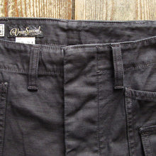画像をギャラリービューアに読み込む, 【FREEWHEELERS/フリーホイーラーズ】“GRUNTS” CUT-LENGTH TROUSERS BLACK