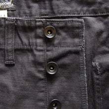 画像をギャラリービューアに読み込む, 【FREEWHEELERS/フリーホイーラーズ】“GRUNTS” CUT-LENGTH TROUSERS BLACK