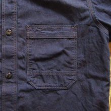 画像をギャラリービューアに読み込む, 【FREEWHEELERS/フリーホイーラーズ】“Peace Valley” SHORT SLEEVE SHIRT NAVY