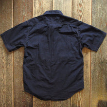 画像をギャラリービューアに読み込む, 【FREEWHEELERS/フリーホイーラーズ】“Peace Valley” SHORT SLEEVE SHIRT NAVY