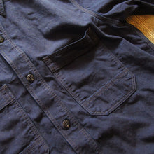 画像をギャラリービューアに読み込む, 【FREEWHEELERS/フリーホイーラーズ】“Peace Valley” SHORT SLEEVE SHIRT NAVY