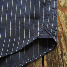 画像をギャラリービューアに読み込む, 【SUGAR CANE/シュガーケーン】COKE STRIPE WORK SHIRT with CHAIN EMBROIDERED