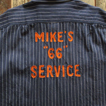 画像をギャラリービューアに読み込む, 【SUGAR CANE/シュガーケーン】COKE STRIPE WORK SHIRT with CHAIN EMBROIDERED