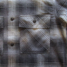 画像をギャラリービューアに読み込む, 【WESTRIDE/ウエストライド】 NAVY WORK SHIRTS BLK CHK