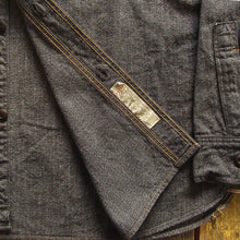 画像をギャラリービューアに読み込む, 【FREEWHEELERS/フリーホイーラーズ】"Neal" SHIRT BLACK PEPPER CHAMBRAY